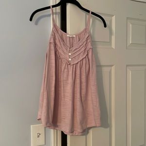Maurice’s brand light pink tank top with spaghetti straps size L